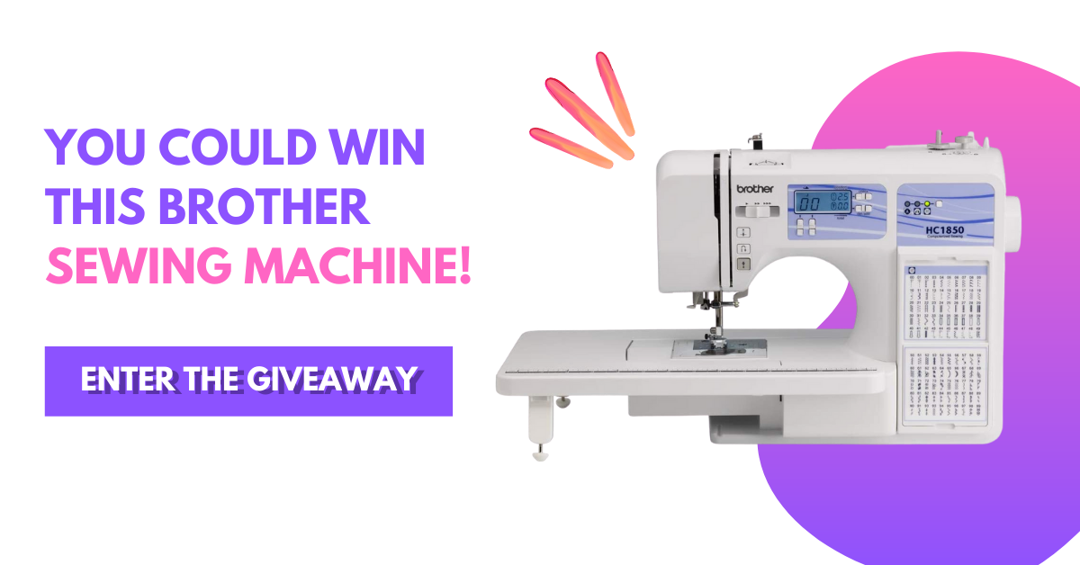 Brother HC 1850 sewing machine