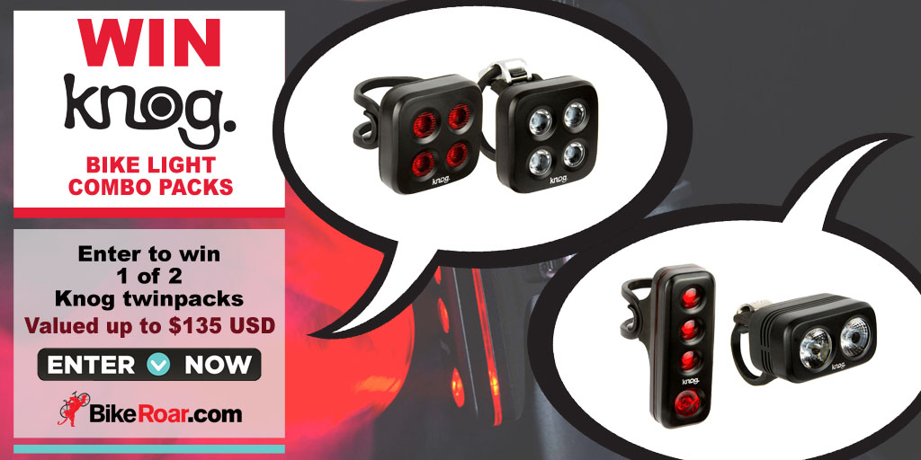 Knog Bike Lights Subscribe and Win Contest 2 by BikeRoar