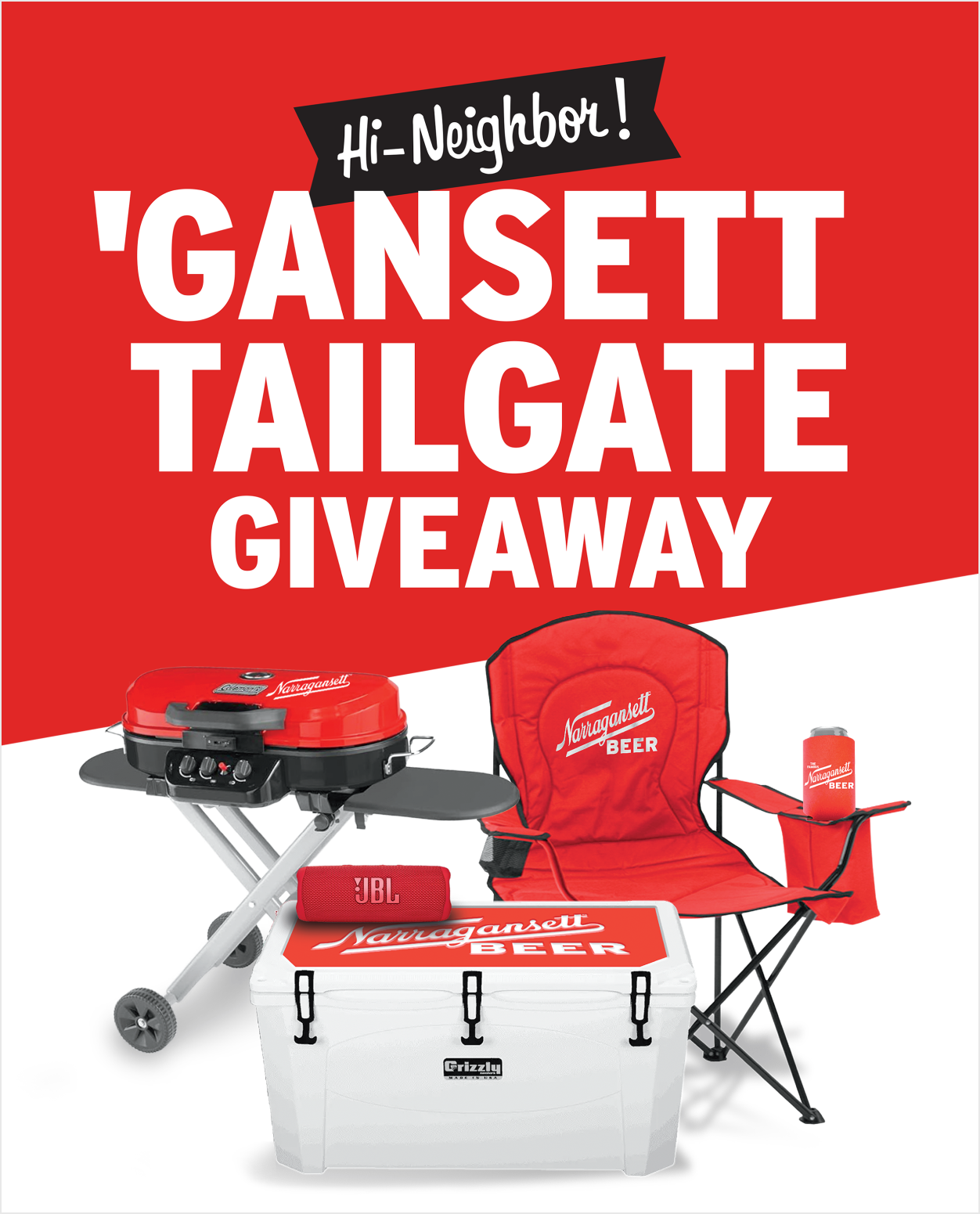 'GANSETT TAILGATE GIVEAWAT